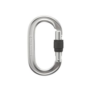 Oval Keylock Screwgate Carabiner