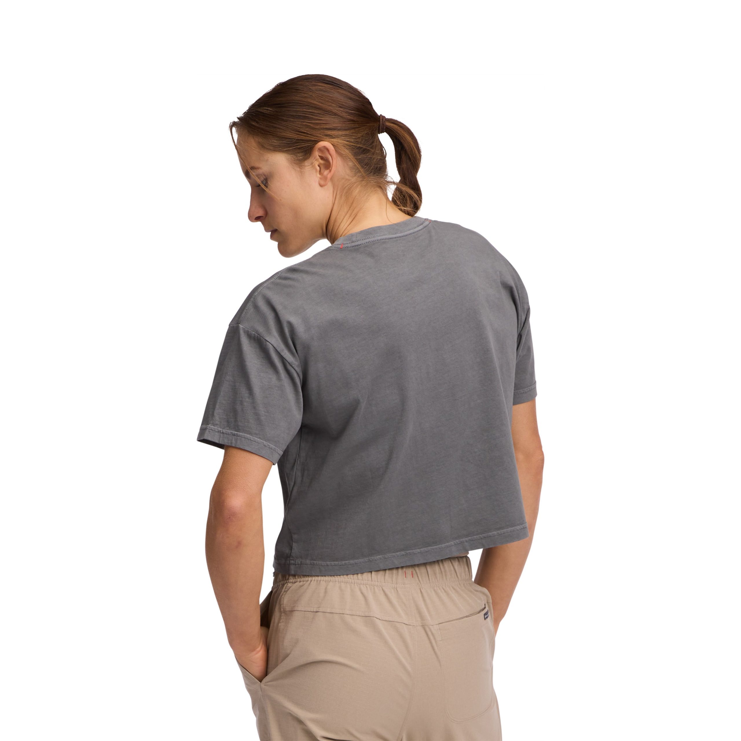 Women's Diamond Crop Short Sleeve Tee - Image 3